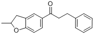 CAS 登录号:159264-96-7, 1-(2-甲基-2,3-二氢-1-苯并呋喃-5-基)-3-苯基丙烷-1-酮