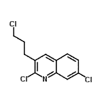 CAS#: 159383-55-8, 2,7-Dichloro-3-(3-Chloropropyl)Quinoline