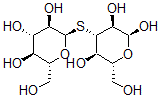 CAS#: 159495-64-4, (2R,3S,4S,5R,6R)-2-(Hydroxymethyl)-6-[(2S,3S,4S,5R,6R)-2,3,5-Trihydroxy-6-(Hydroxymethyl)Oxan-4-Yl]Sulfanyloxane-3,4,5-Triol
