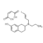 CAS#: 159559-71-4, 7-{[(2E)-3-Iodo-2-Propen-1-Yl](Propyl)Amino}-5,6,7,8-Tetrahydro-2-Naphthalenol (2Z)-2-Butenedioate (1:1)