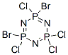 CAS#: 15964-99-5, 2,2,4,4,6,6-Hexahydro-2,4-Dibromo-2,4,6,6-Tetrachloro-1,3,5,2,4,6-Triazatriphosphorine