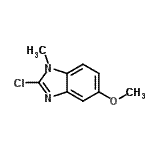 CAS#: 15965-62-5, 2-Chloro-5-Methoxy-1-Methyl-1H-Benzimidazole