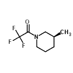 CAS#: 159651-11-3, 2,2,2-Trifluoro-1-[(3S)-3-Methyl-1-Piperidinyl]Ethanone