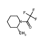 CAS#: 159651-12-4, 2,2,2-Trifluoro-1-[(2R)-2-Methyl-1-Piperidinyl]Ethanone