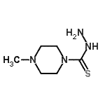 CAS#: 15970-51-1, 4-Methyl-1-Piperazinecarbothiohydrazide