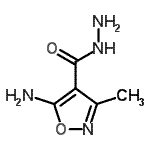 CAS#: 159954-46-8, 5-Amino-3-Methyl-1,2-Oxazole-4-Carbohydrazide