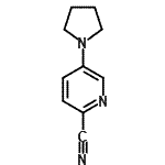 CAS#: 160017-09-4, 5-(1-Pyrrolidinyl)-2-Pyridinecarbonitrile