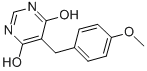 CAS 登录号：16015-98-8， 5-(4-甲氧基苄基)-4,6-嘧啶二醇