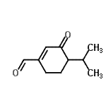 CAS#: 160152-34-1, 4-Isopropyl-3-Oxo-1-Cyclohexene-1-Carbaldehyde