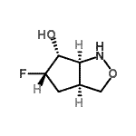 CAS#: 160189-50-4, (3aS,5S,6R,6aS)-5-Fluorohexahydro-1H-Cyclopenta[c][1,2]Oxazol-6-Ol