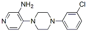 CAS#: 16019-53-7, 1-(3-Amino-4-Pyridyl)-4-(M-Chlorophenyl)Piperazine