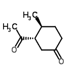 CAS 登录号：160192-18-7， (3S,4S)-3-乙酰基-4-甲基环己酮