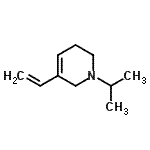 CAS#: 160203-96-3, 1-Isopropyl-5-Vinyl-1,2,3,6-Tetrahydropyridine