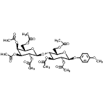 CAS#: 160227-12-3, 4-Methoxyphenyl 2,3,6-Tri-O-Acetyl-4-O-(2,3,4,6-Tetra-O-Acetyl-alpha-L-Allopyranosyl)-alpha-L-Gulopyranoside