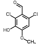 CAS#: 160431-96-9, 2,6-Dichloro-3-Hydroxy-4-Methoxybenzaldehyde