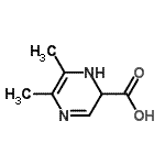 CAS#: 160532-44-5, 5,6-Dimethyl-1,2-Dihydro-2-Pyrazinecarboxylic Acid