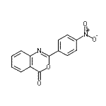 CAS#: 16063-05-1, 2-(4-Nitrophenyl)-4H-3,1-Benzoxazin-4-One
