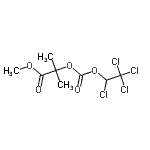 CAS#: 160651-93-4, Methyl 2-Methyl-2-{[(1,2,2,2-Tetrachloroethoxy)Carbonyl]Oxy}Propanoate