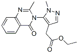 CAS#: 160662-10-2, Ethyl 2-[1-Methyl-5-(2-Methyl-4-Oxoquinazolin-3-Yl)Pyrazol-4-Yl]Acetate
