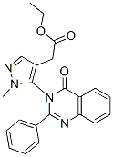 CAS#: 160662-12-4, Ethyl 2-[1-Methyl-5-(4-Oxo-2-Phenylquinazolin-3-Yl)Pyrazol-4-Yl]Acetate