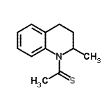 CAS 登录号：16078-43-6， 1-(2-甲基-3,4-二氢-1(2H)-喹啉基)乙硫酮