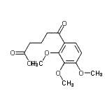CAS#: 16093-16-6, 5-Oxo-5-(2,3,4-Trimethoxyphenyl)Pentanoic Acid