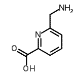 CAS#: 160939-17-3, 6-(Aminomethyl)-2-Pyridinecarboxylic Acid