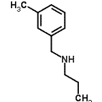 CAS 登录号：16096-52-9， N-(3-甲基苄基)-1-丙胺