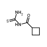CAS#: 161063-31-6, N-Carbamothioylcyclobutanecarboxamide