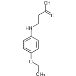 CAS 登录号：1611-96-7， N-(4-乙氧基苯基)-beta-丙氨酸
