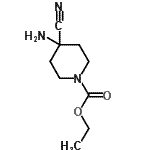CAS 登录号：161315-18-0， 乙基4-氨基-4-氰基-1-哌啶羧酸酯
