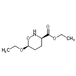 CAS#: 161362-39-6, Ethyl (3R,6S)-6-Ethoxy-1,2-Oxazinane-3-Carboxylate