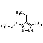 CAS#: 161525-14-0, 3-Ethoxy-4-Ethyl-5-Methyl-1H-Pyrazole