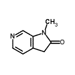 CAS#: 161563-35-5, 1-Methyl-1,3-Dihydro-2H-Pyrrolo[2,3-c]Pyridin-2-One