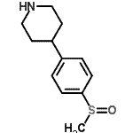 CAS 登录号：161610-00-0， 4-[4-(甲基亚磺酰)苯基]哌啶