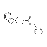 CAS#: 161610-16-8, Benzyl 4-Hydroxy-4-(2-Pyridinyl)-1-Piperidinecarboxylate