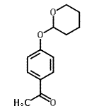 CAS 登录号：16162-69-9， 1-[4-(四氢-2H-吡喃-2-基氧基)苯基]乙酮