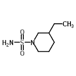 CAS#: 16168-24-4, 3-Ethyl-1-Piperidinesulfonamide