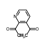 CAS#: 16174-40-6, 1,1'-(2,3-Pyridinediyl)Diethanone