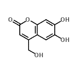 CAS 登录号：161798-16-9， 6,7-二羟基-4-(羟基甲基)-2H-苯并吡喃-2-酮