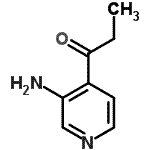 CAS#: 161872-00-0, 1-(3-Amino-4-Pyridinyl)-1-Propanone