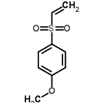 CAS 登录号：1619-87-0， 1-甲氧基-4-(乙烯磺酰基)苯