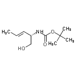 CAS#: 161977-65-7, 2-Methyl-2-Propanyl [(2S,3E)-1-Hydroxy-3-Penten-2-Yl]Carbamate