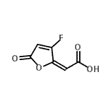 CAS#: 161985-56-4, (2E)-(3-Fluoro-5-Oxo-2(5H)-Furanylidene)Acetic Acid