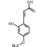 CAS#: 16202-50-9, 3-(2-Hydroxy-4-Methoxyphenyl)Acrylic Acid