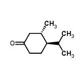 CAS 登录号：162128-14-5， (3S,4R)-4-异丙基-3-甲基环己酮