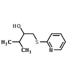 CAS#: 162130-17-8, 3-Methyl-1-(2-Pyridinylsulfanyl)-2-Butanol