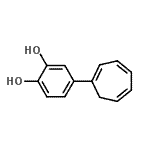 CAS#: 16235-31-7, 4-(1,3,5-Cycloheptatrien-1-Yl)-1,2-Benzenediol