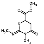 CAS#: 16238-42-9, Methyl (2Z)-3-Methyl-2-(Methylimino)-4-Oxo-1,3-Thiazinane-6-Carboxylate