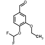 CAS#: 162401-73-2, 4-(Difluoromethoxy)-3-Ethoxybenzaldehyde